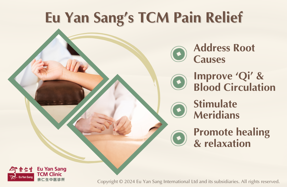 Eu Yan Sang's Pain Relief benefits